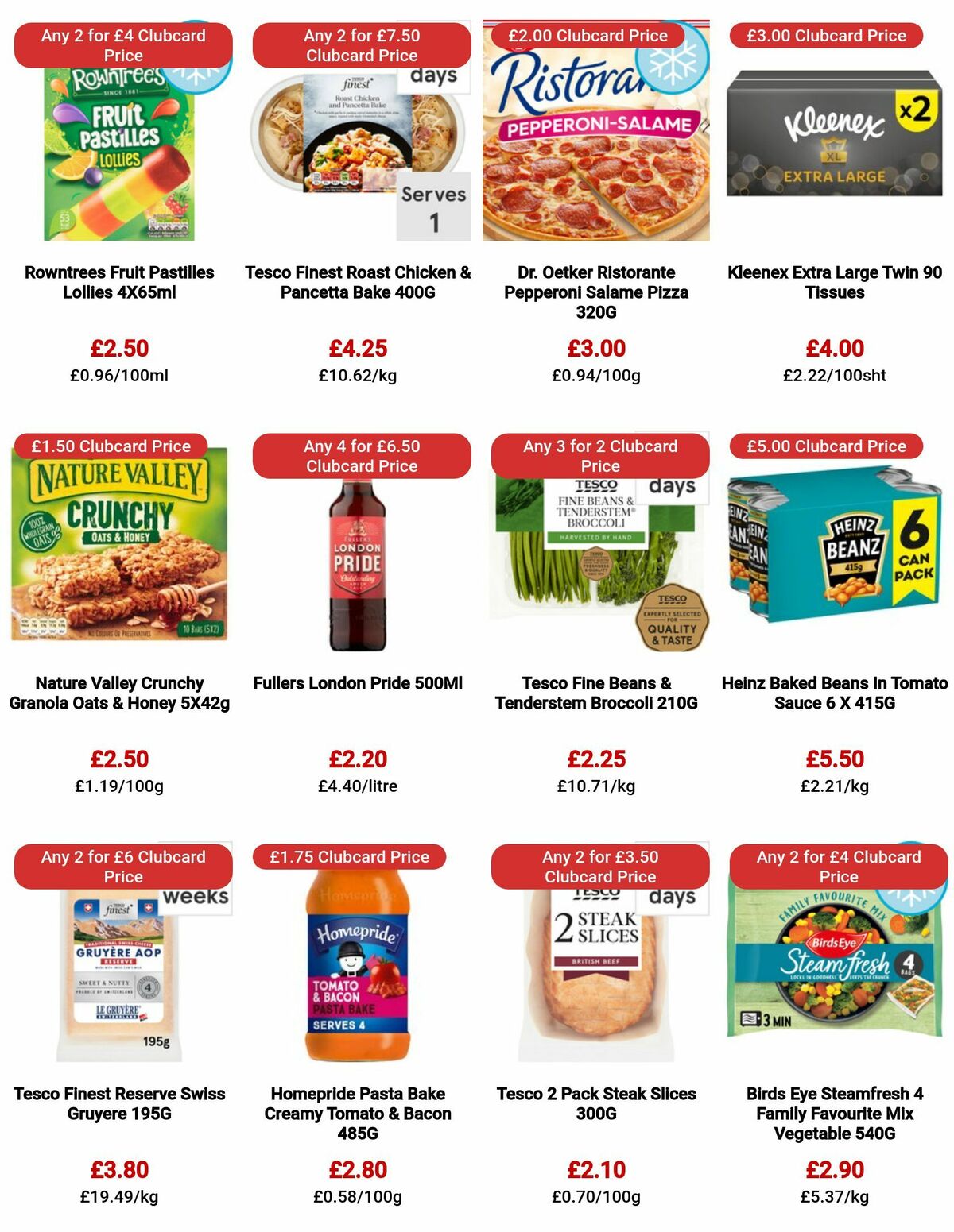 TESCO Offers from 22 June