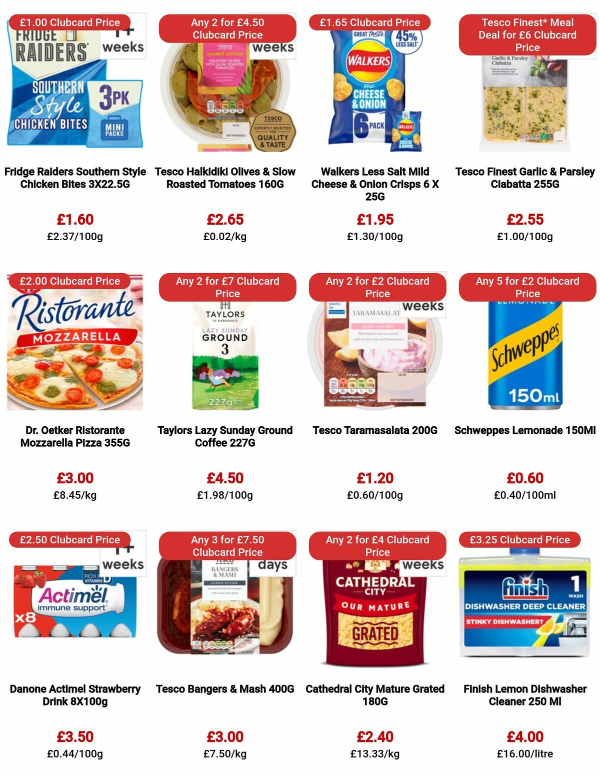 TESCO Offers from 22 June