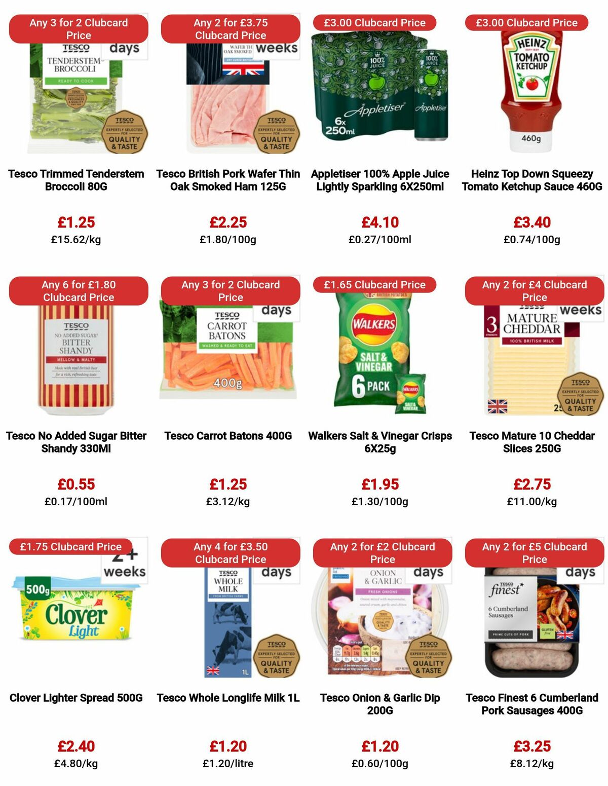 TESCO Offers from 29 June