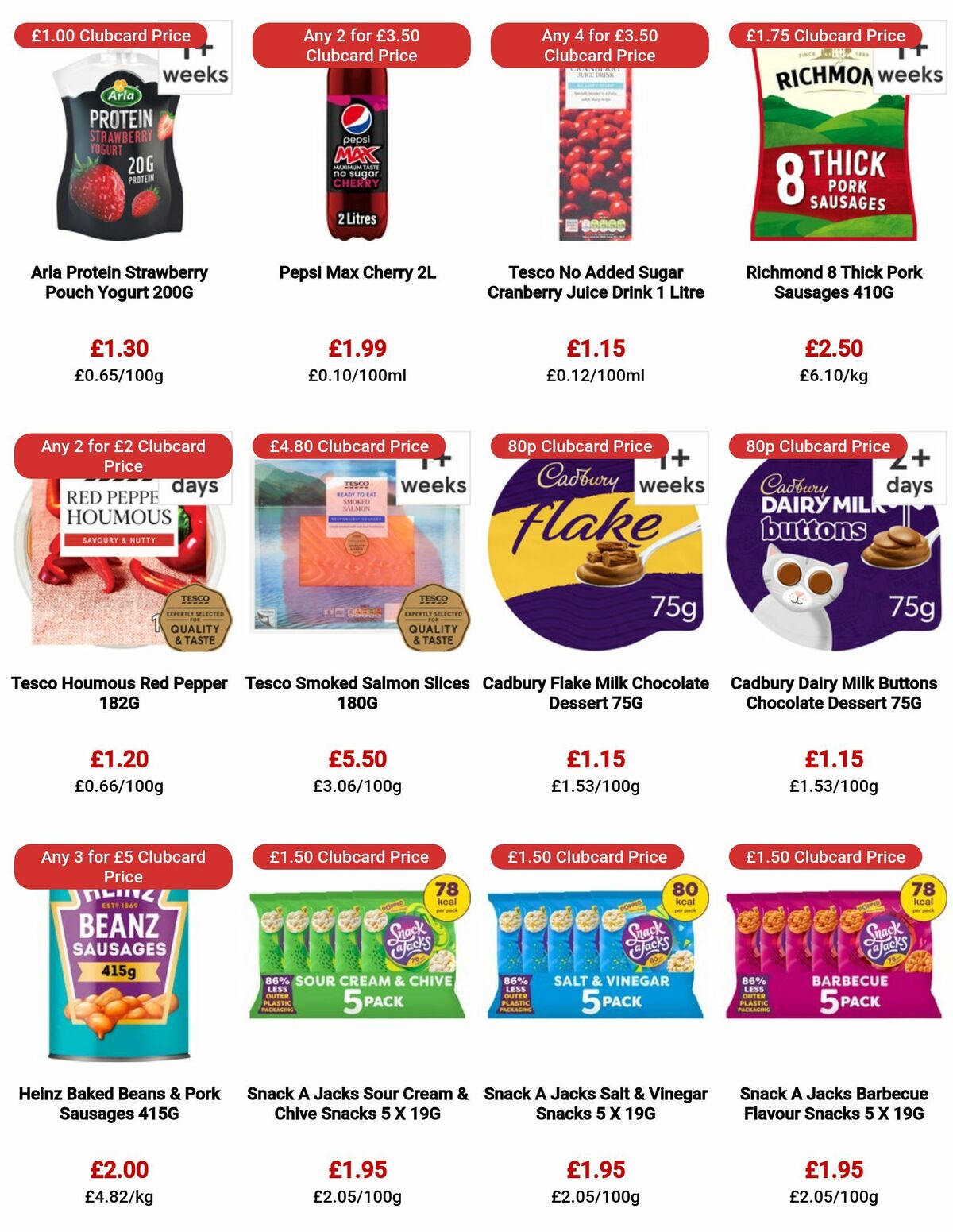 TESCO Offers from 29 June