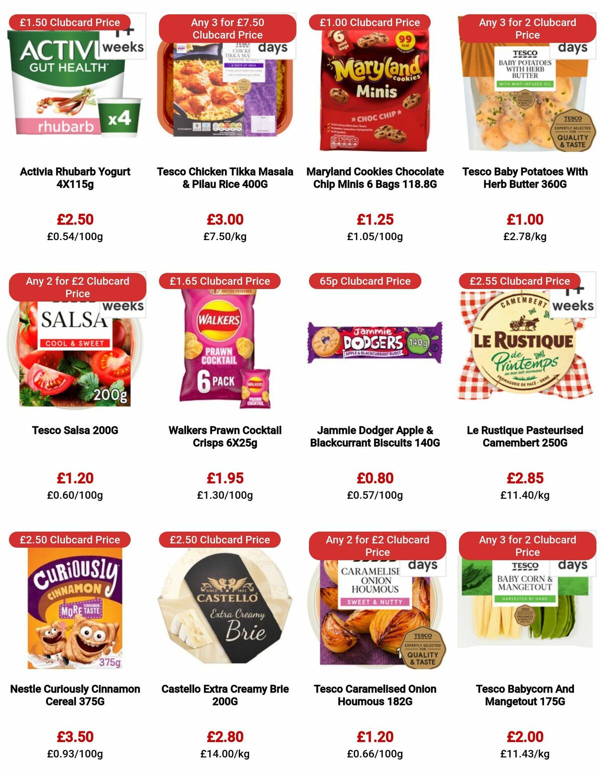 TESCO Offers from 29 June