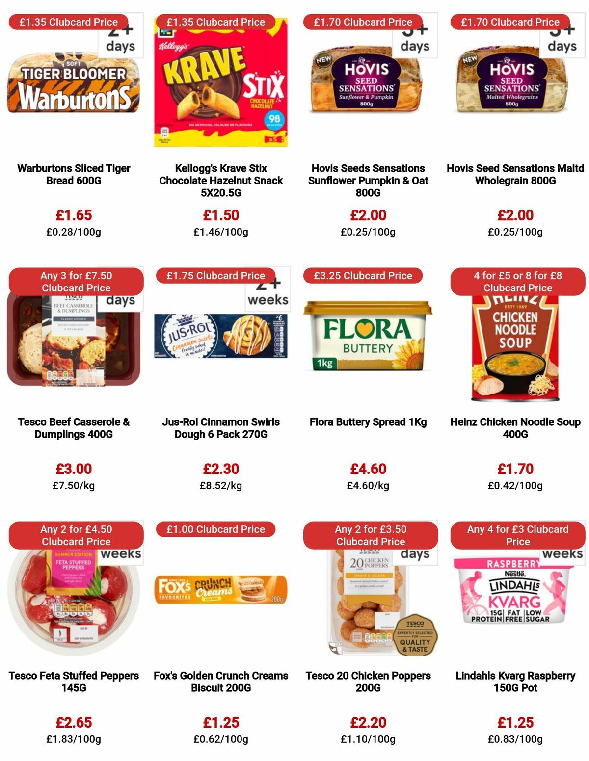 TESCO Offers from 29 June