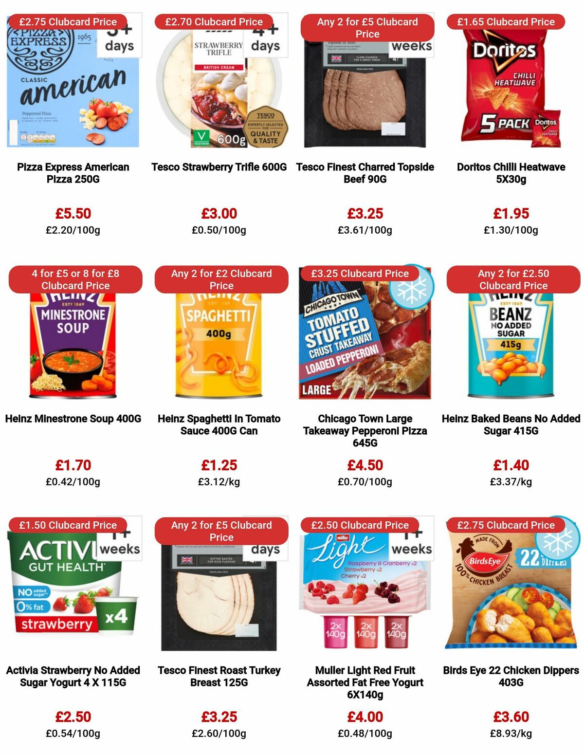 TESCO Offers from 29 June