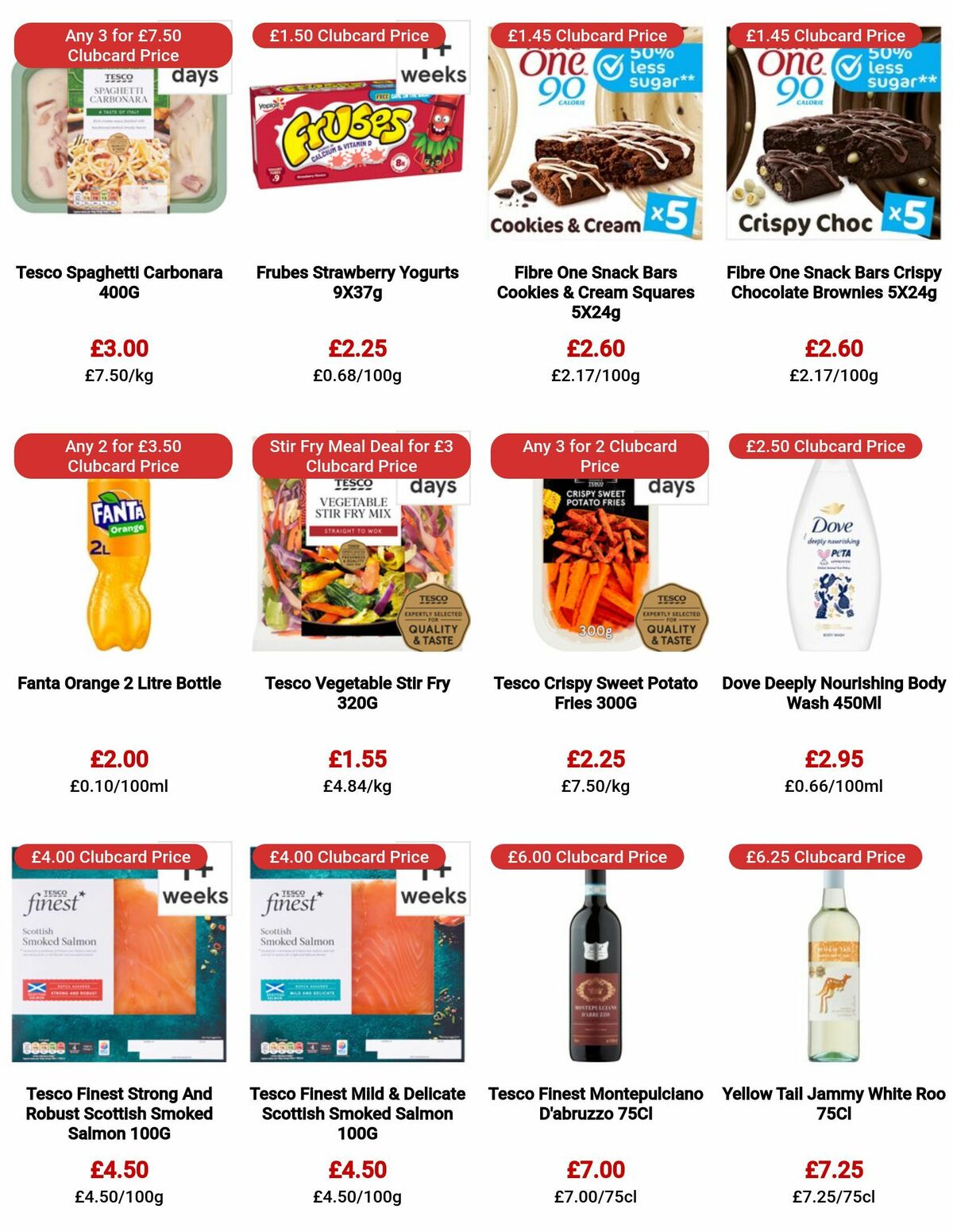 TESCO Offers from 29 June