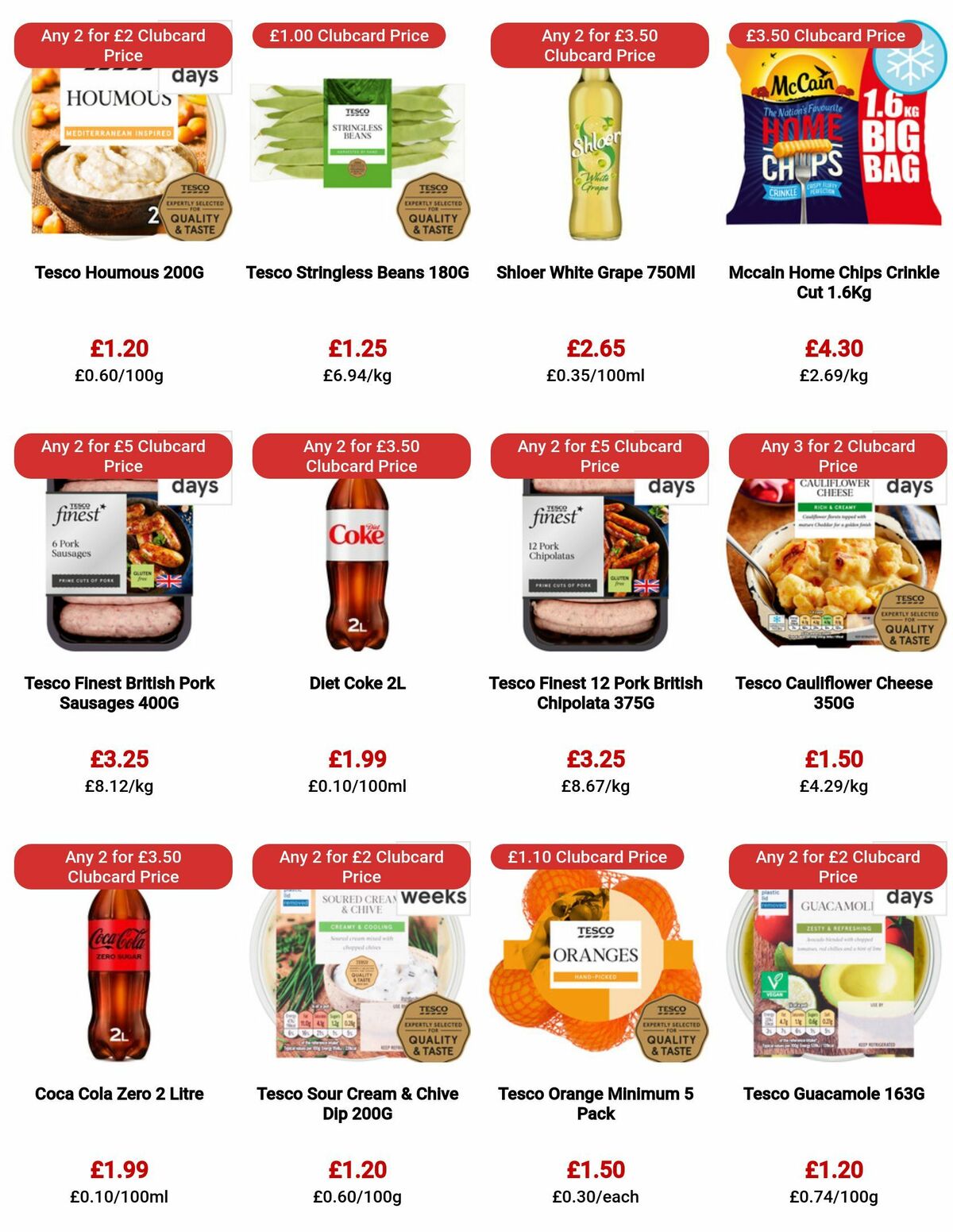 TESCO Offers from 29 June