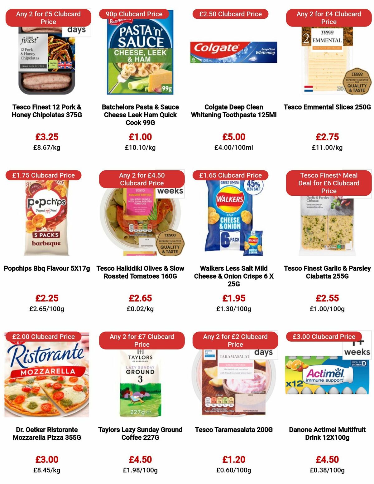 TESCO Offers from 29 June