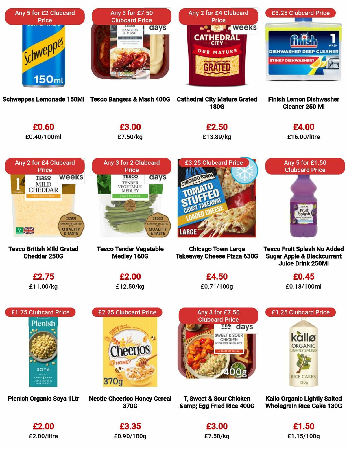 TESCO Offers from 29 June