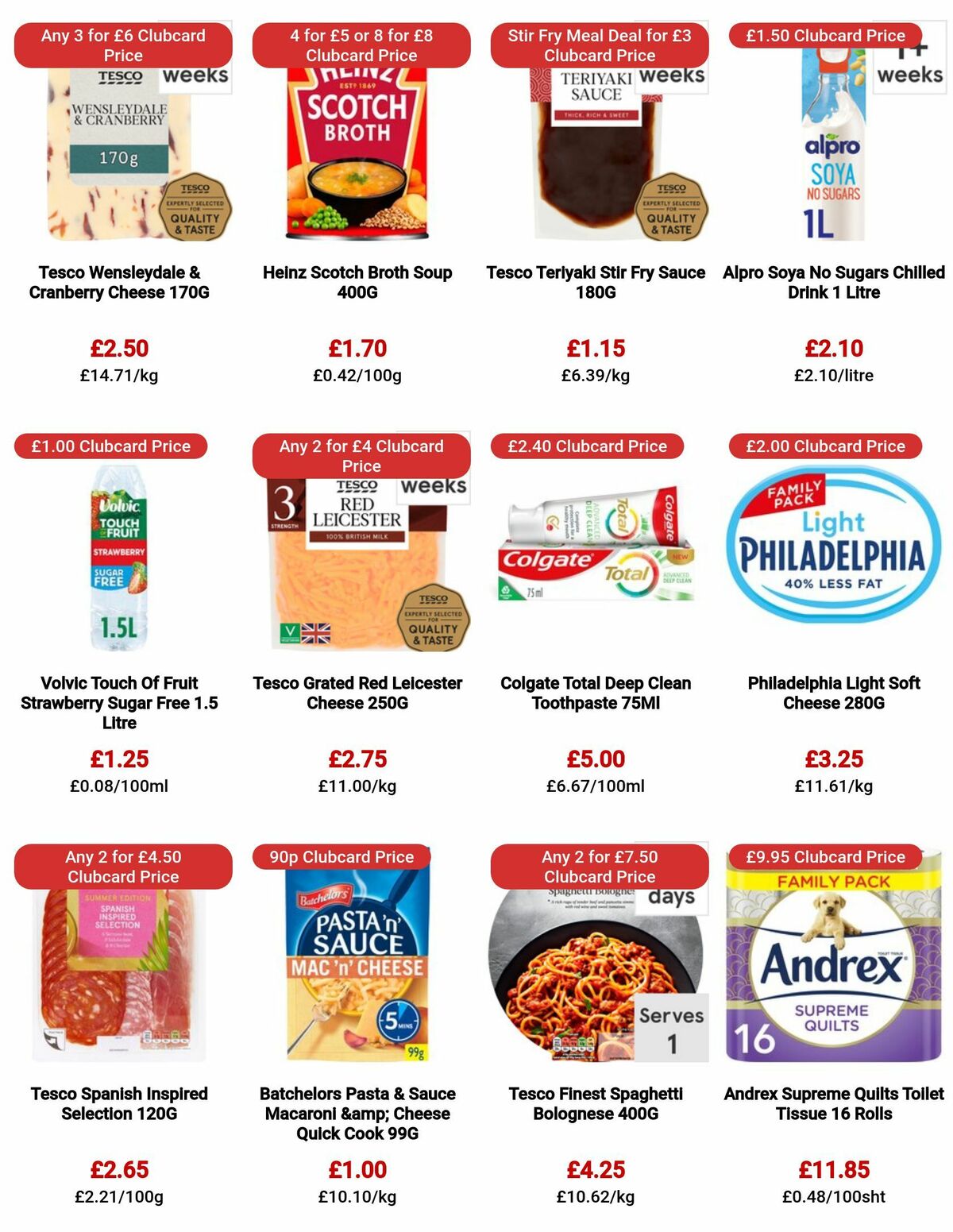 TESCO Offers from 29 June