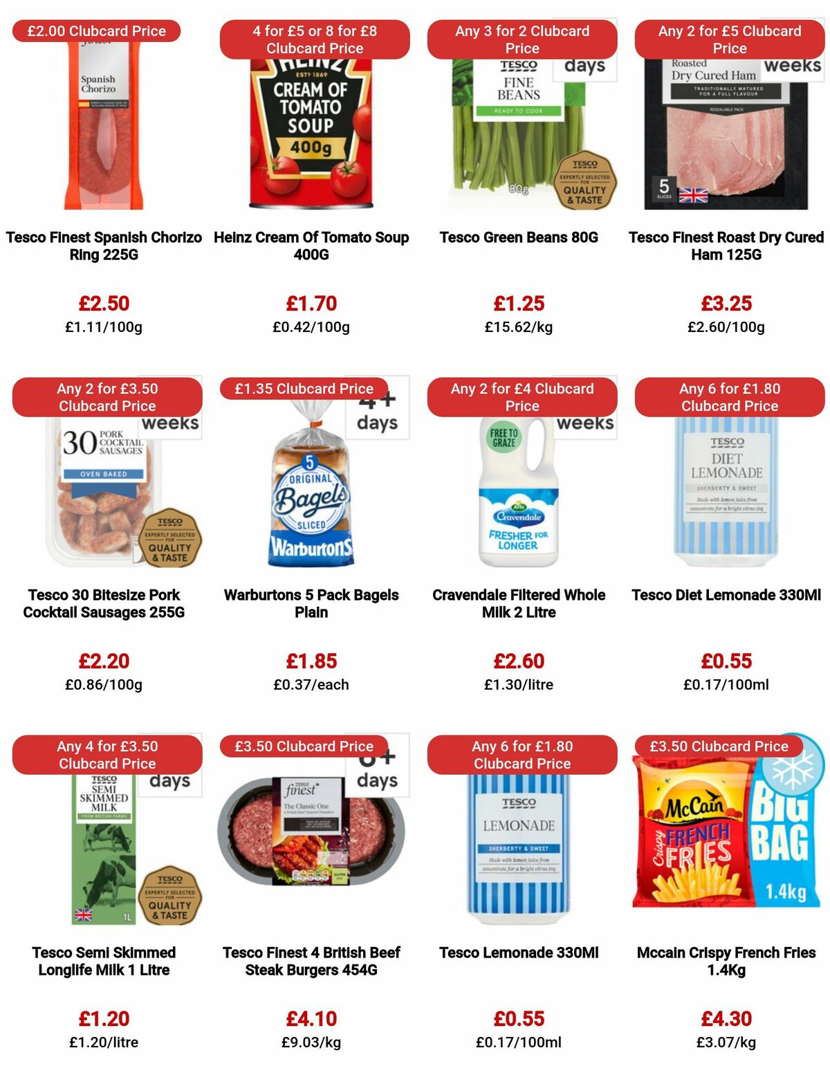 TESCO Offers from 29 June
