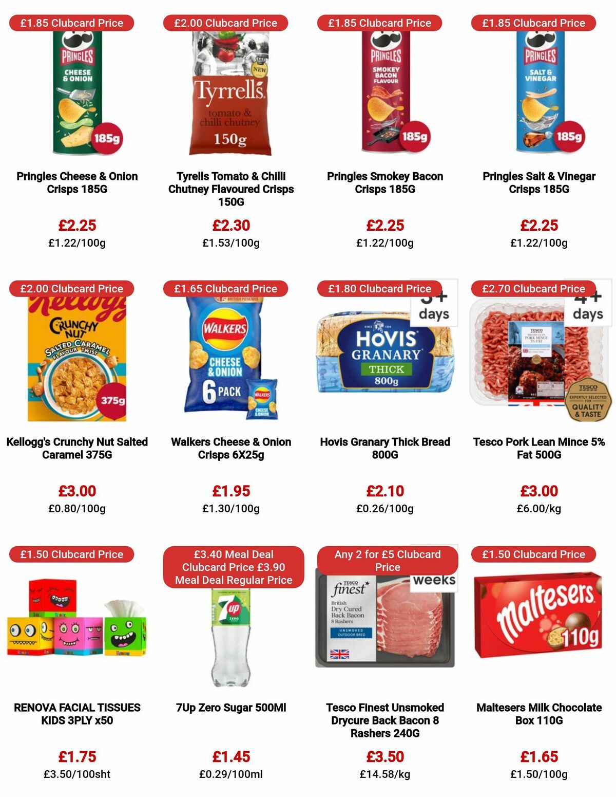TESCO Offers from 29 June