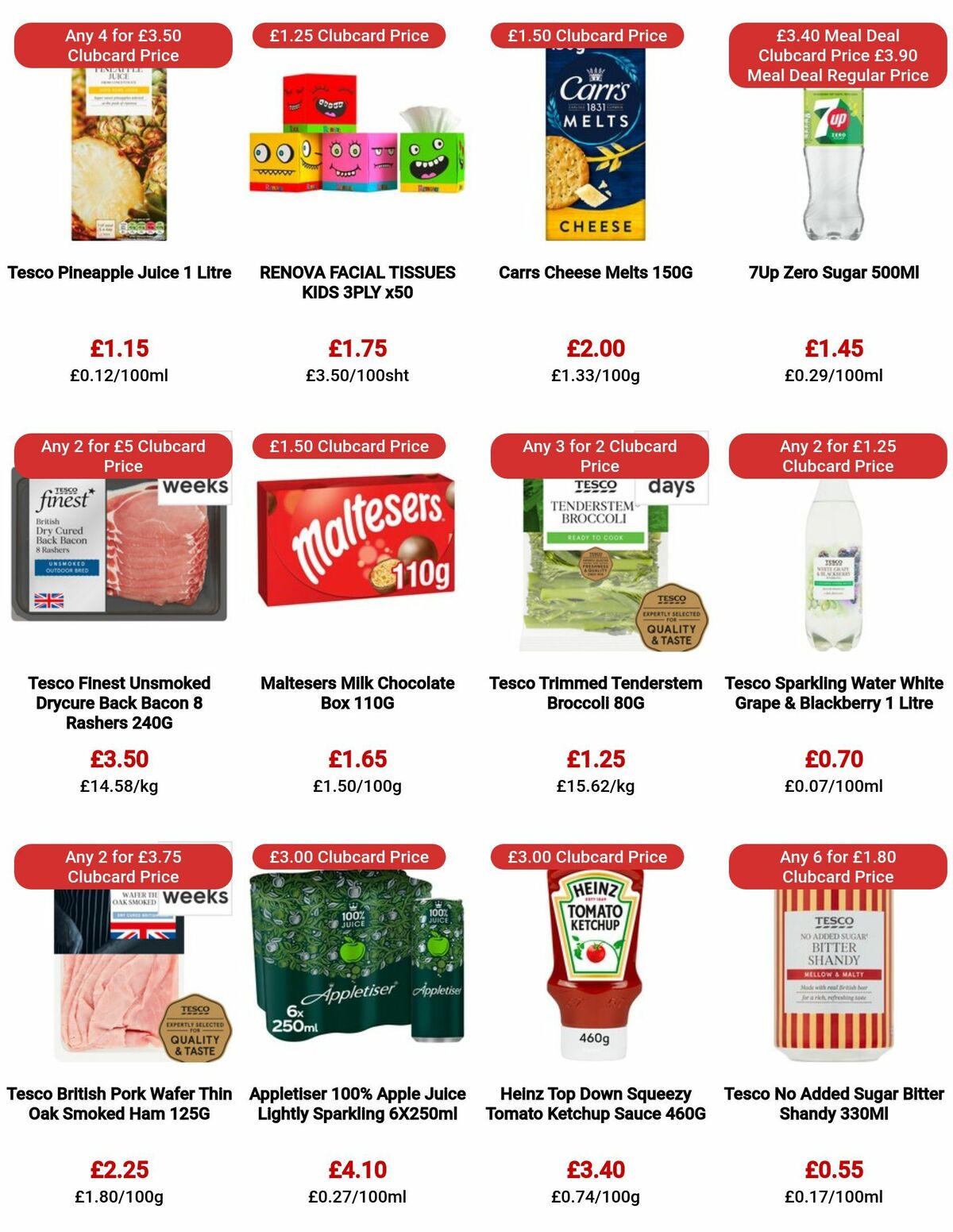 TESCO Offers from 6 July