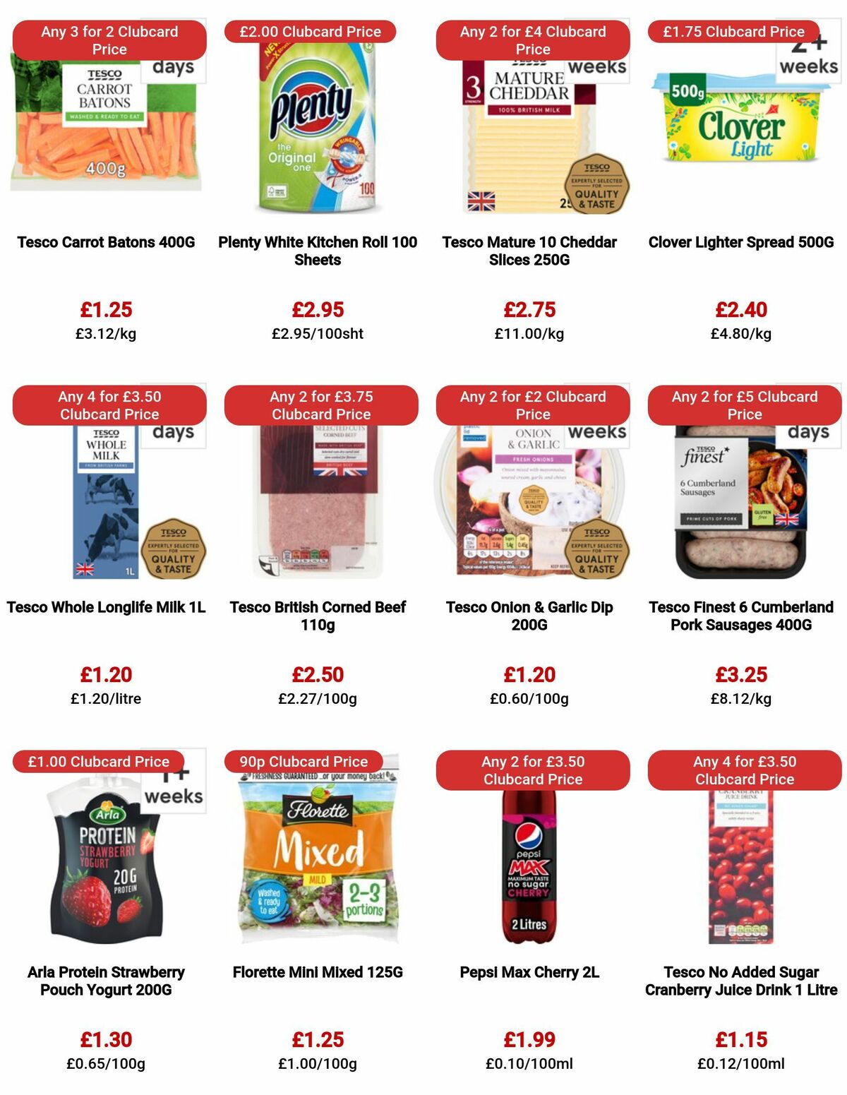 TESCO Offers from 6 July