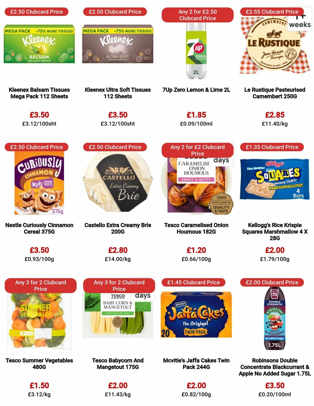 TESCO Offers from 6 July