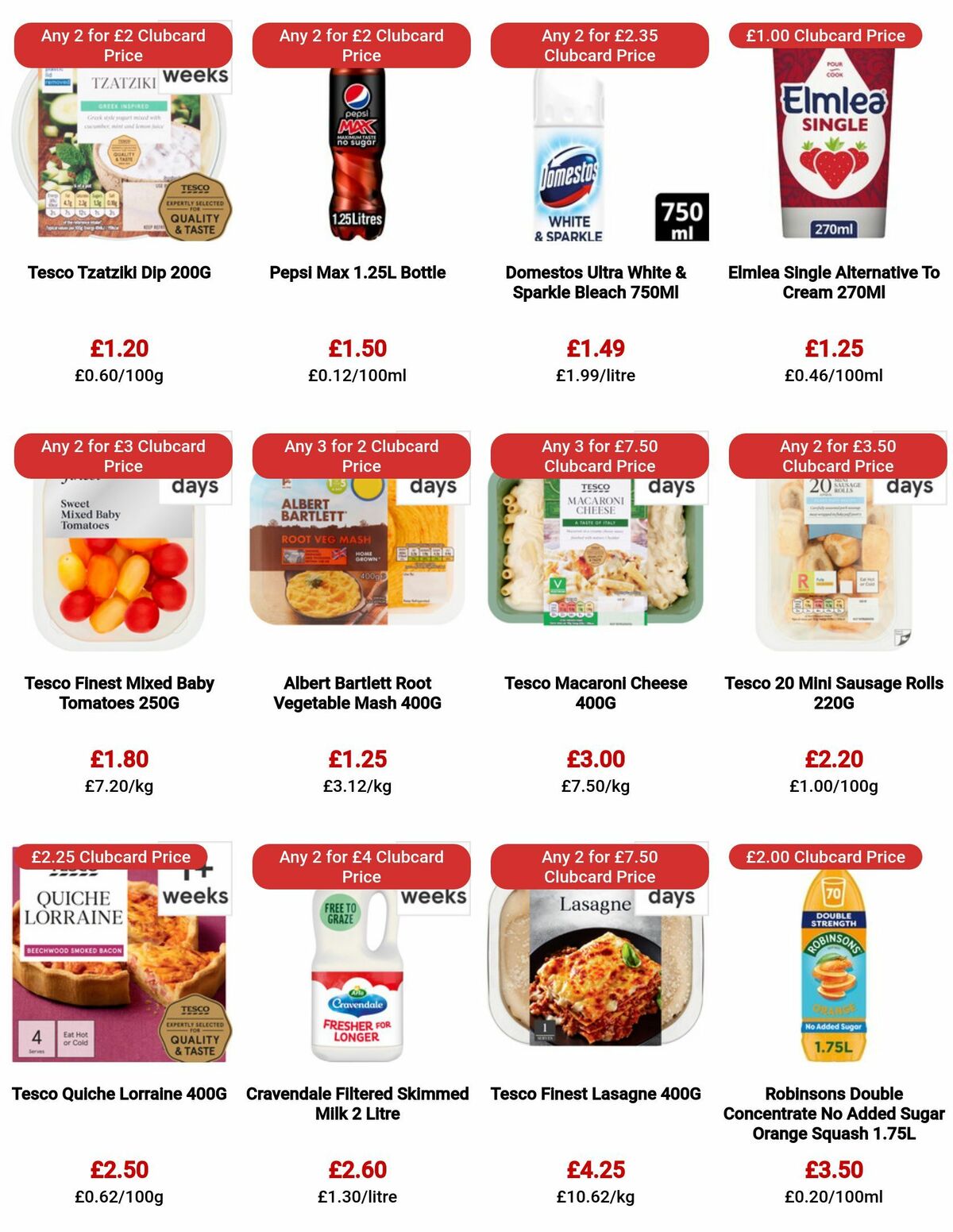 TESCO Offers from 6 July