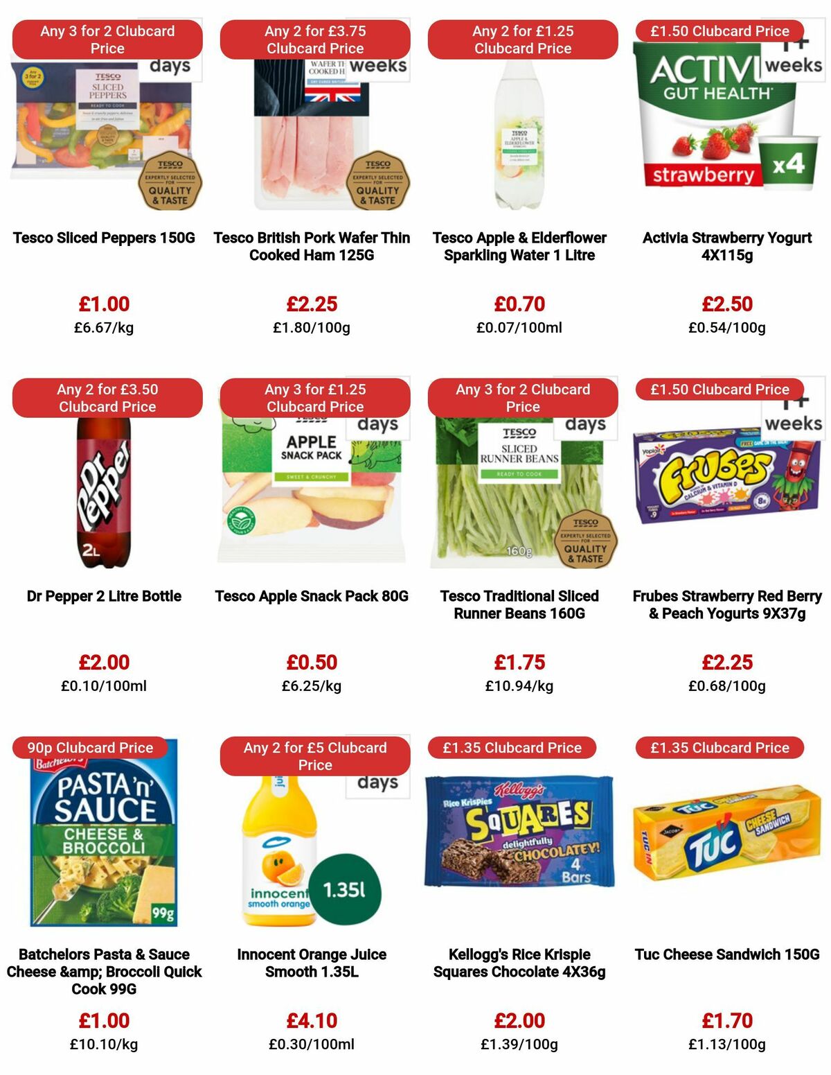 TESCO Offers from 6 July