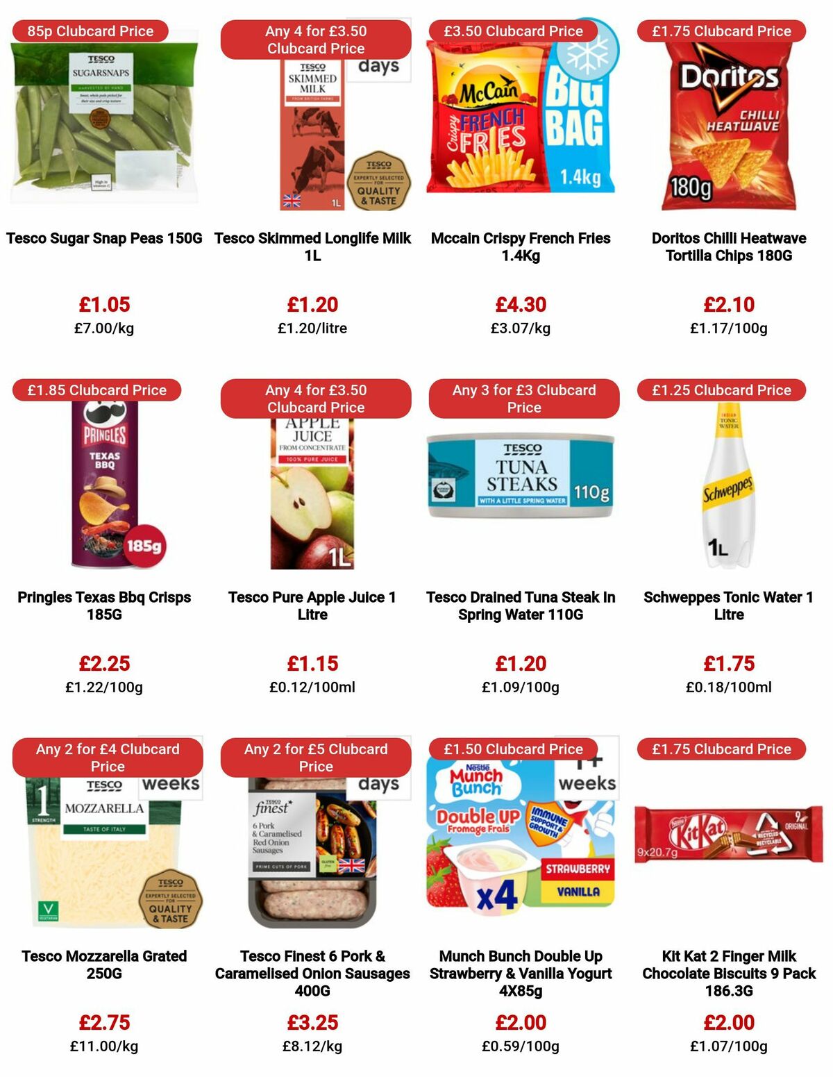 TESCO Offers from 6 July