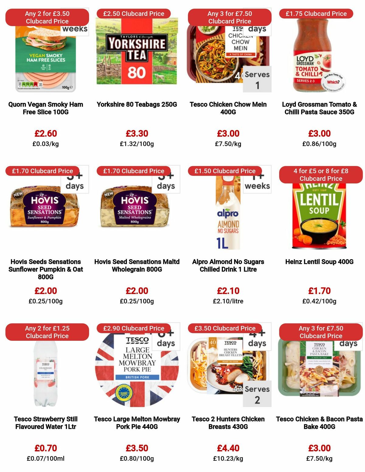 TESCO Offers from 6 July