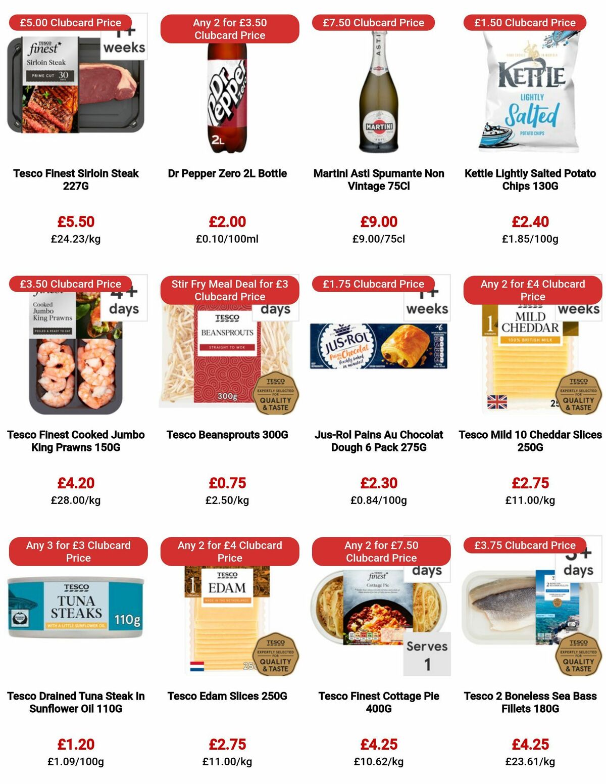 TESCO Offers from 6 July