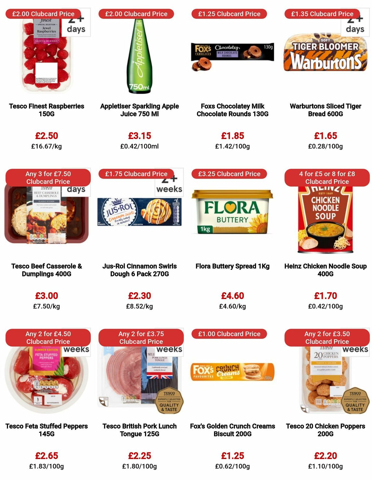 TESCO Offers from 6 July