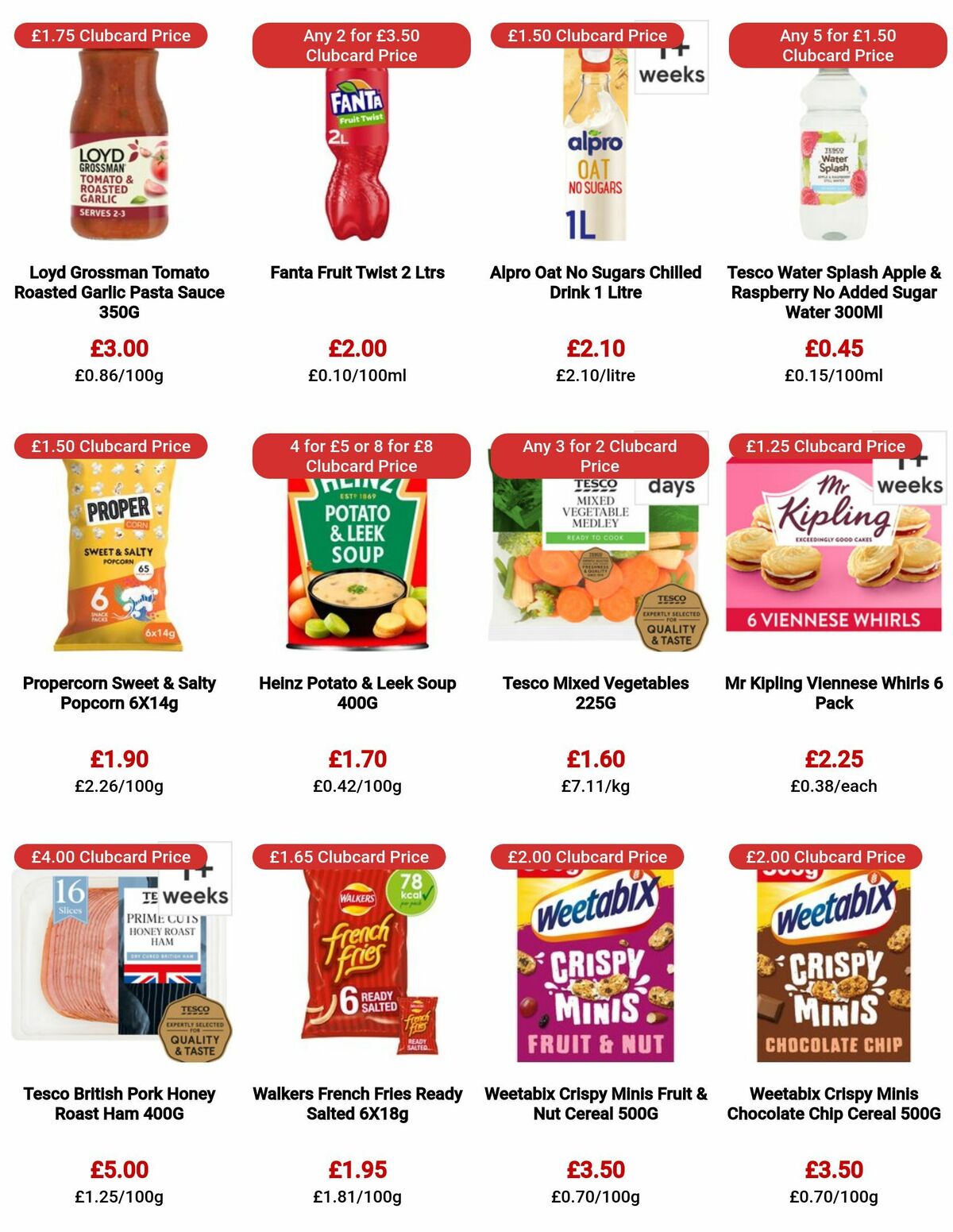 TESCO Offers from 6 July