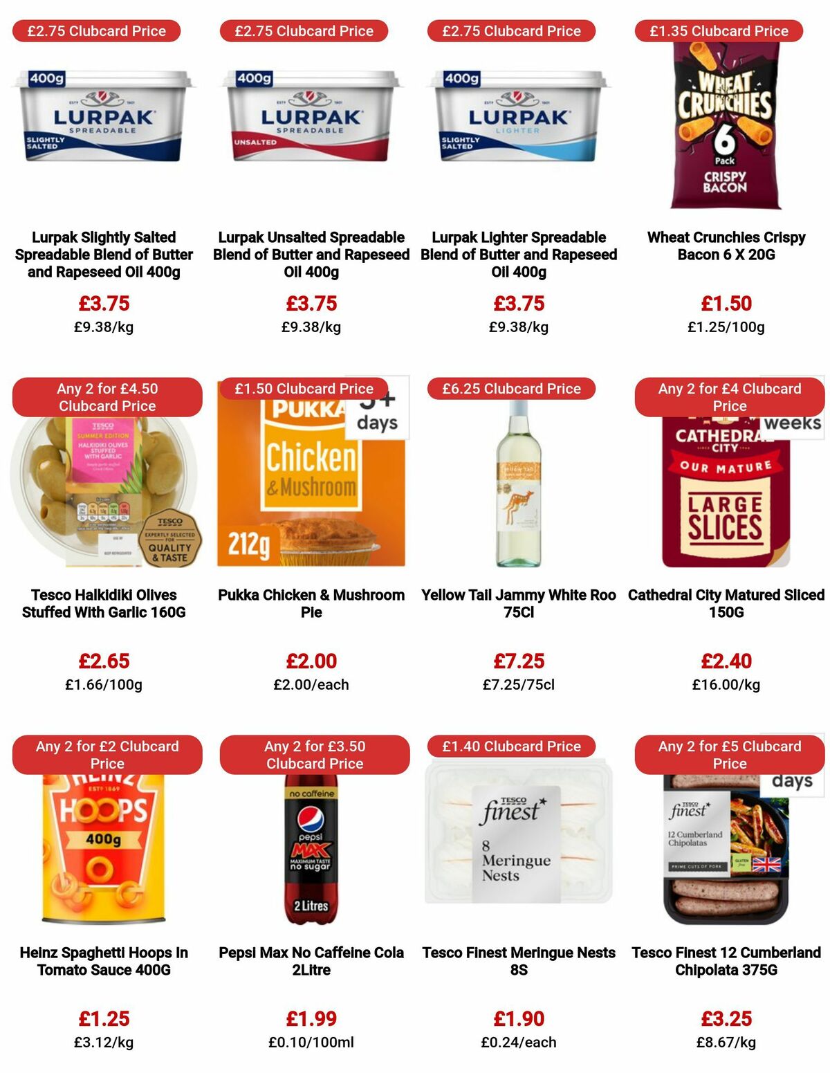 TESCO Offers from 6 July
