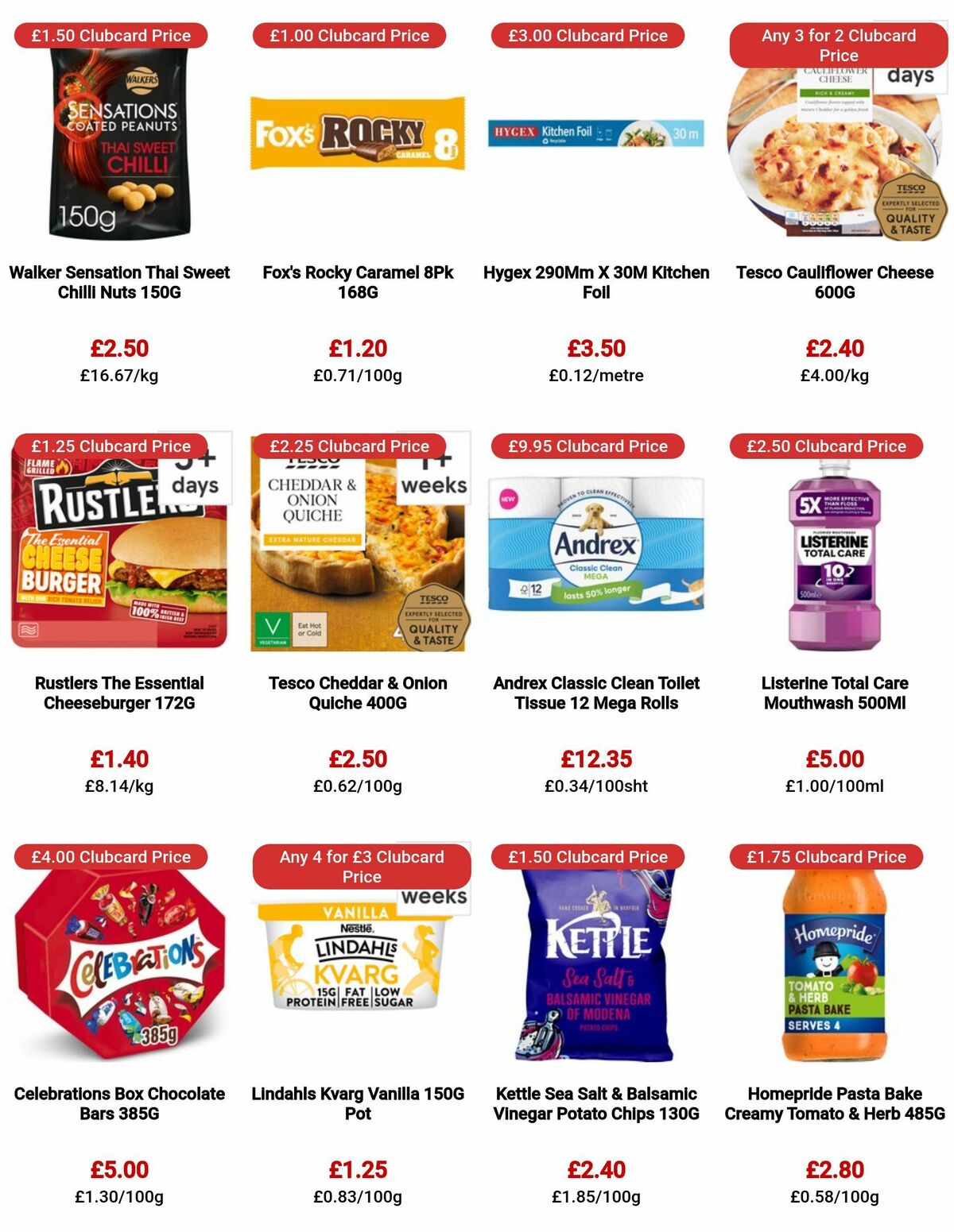 TESCO Offers from 6 July