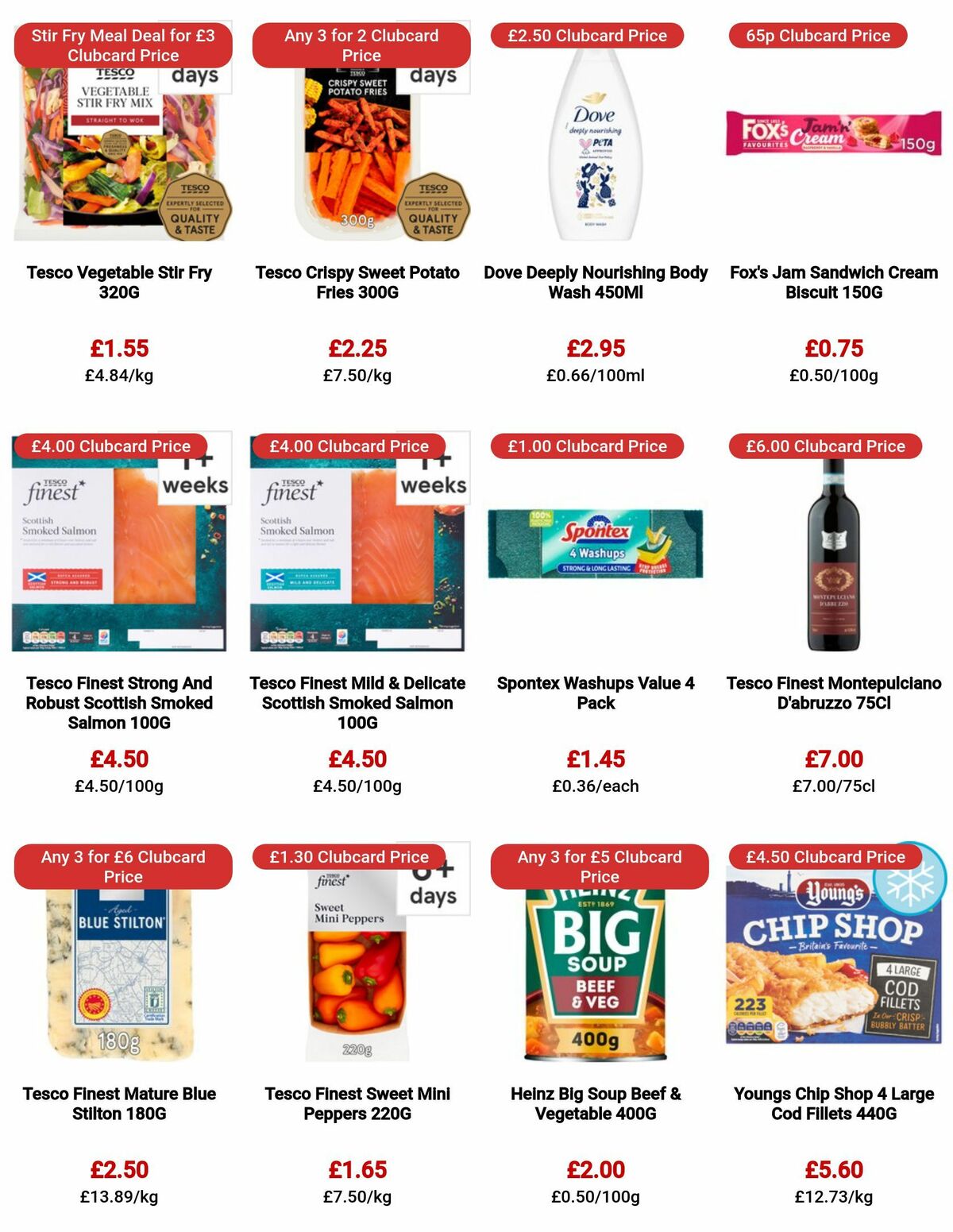 TESCO Offers from 6 July