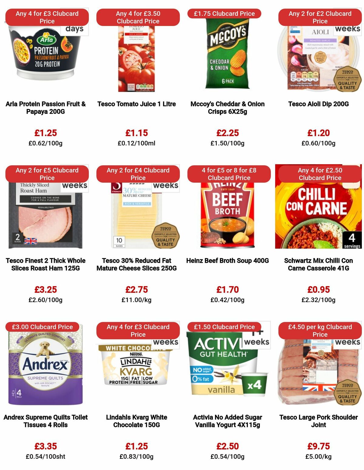 TESCO Offers from 6 July