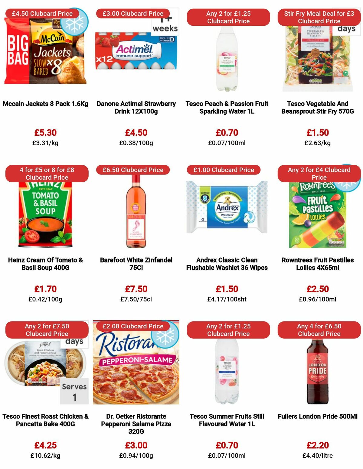 TESCO Offers from 6 July