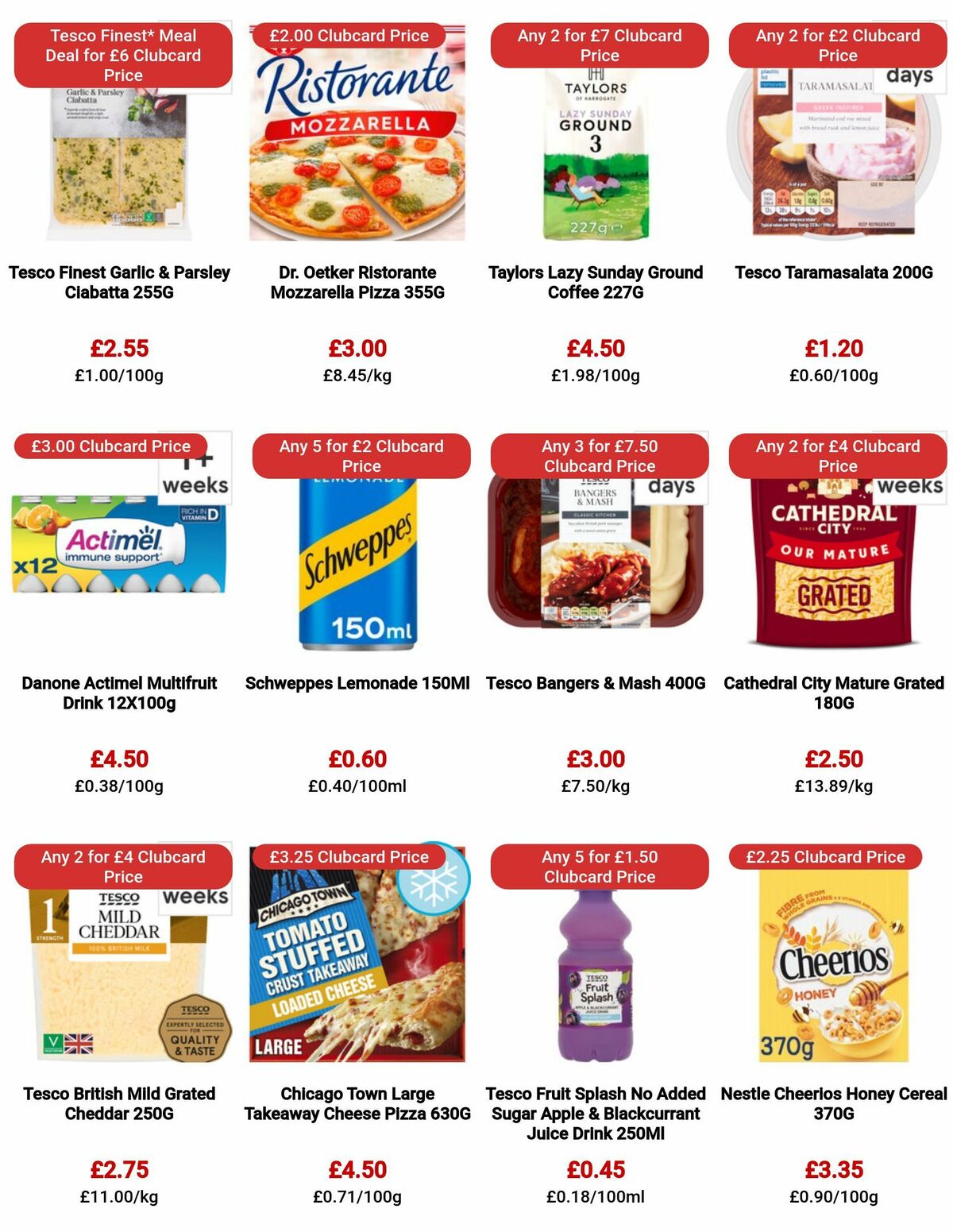 TESCO Offers from 6 July