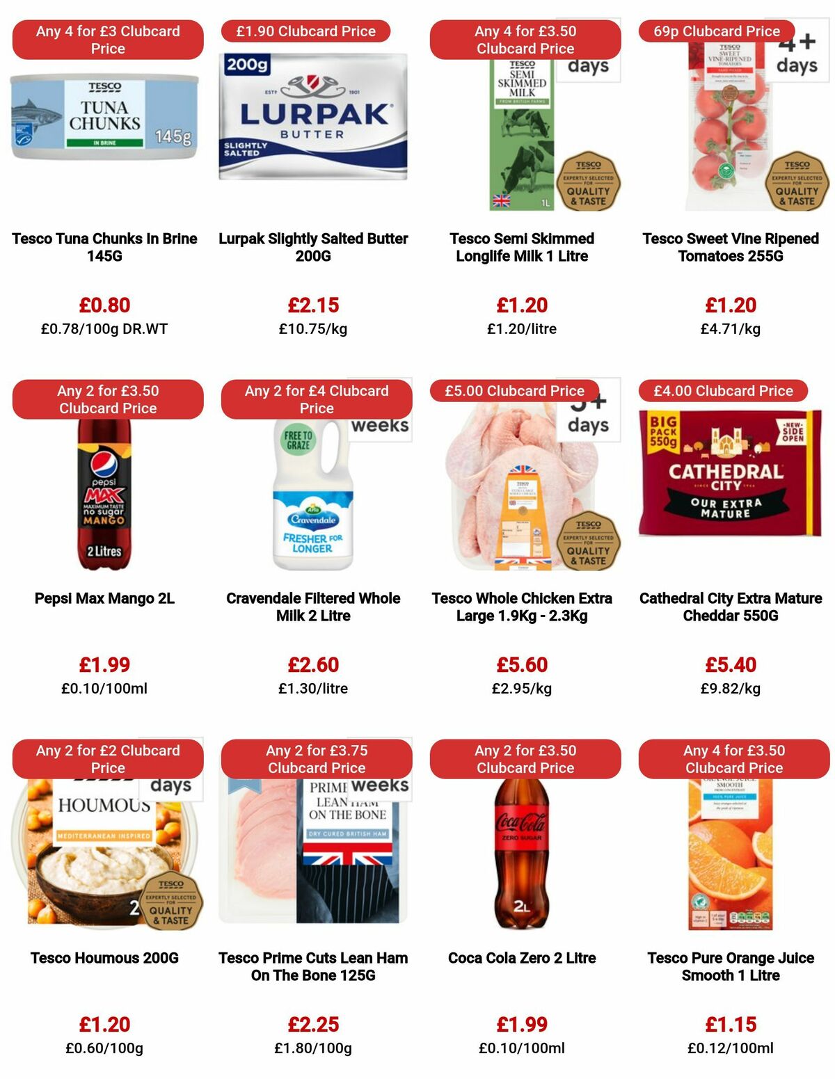 TESCO Offers from 6 July