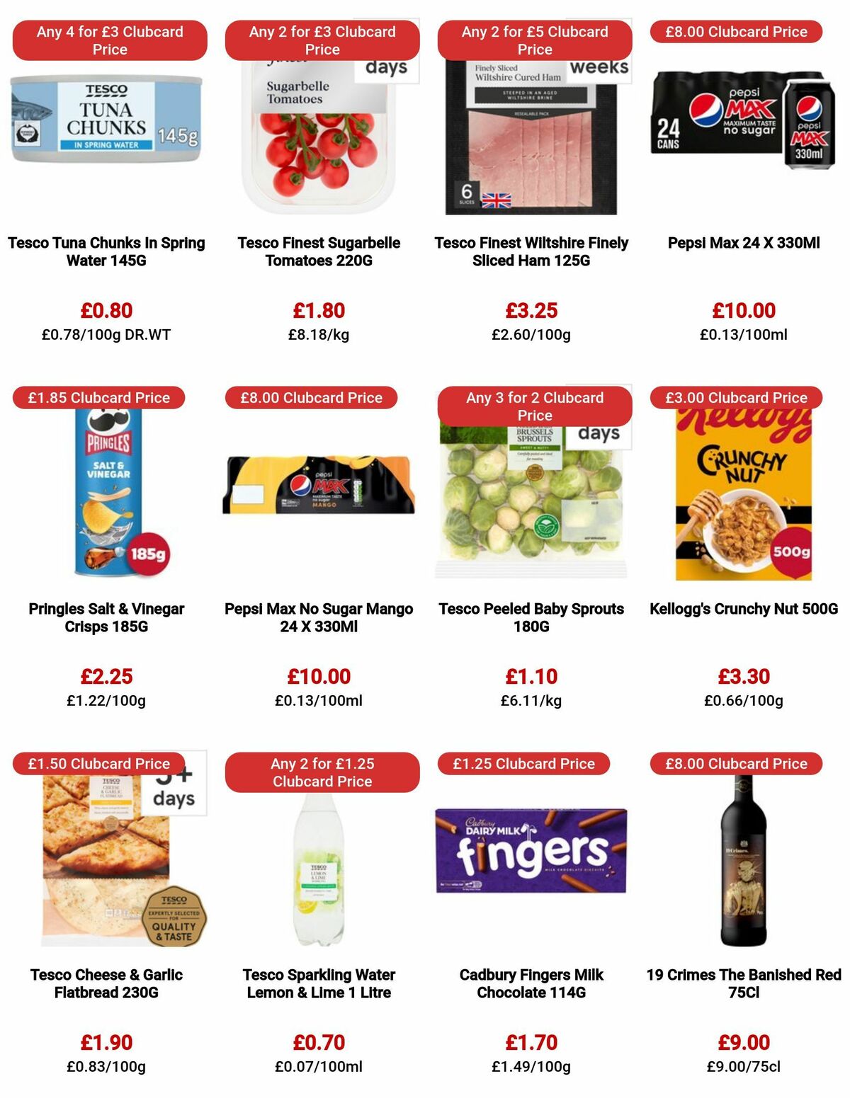 TESCO Offers from 6 July