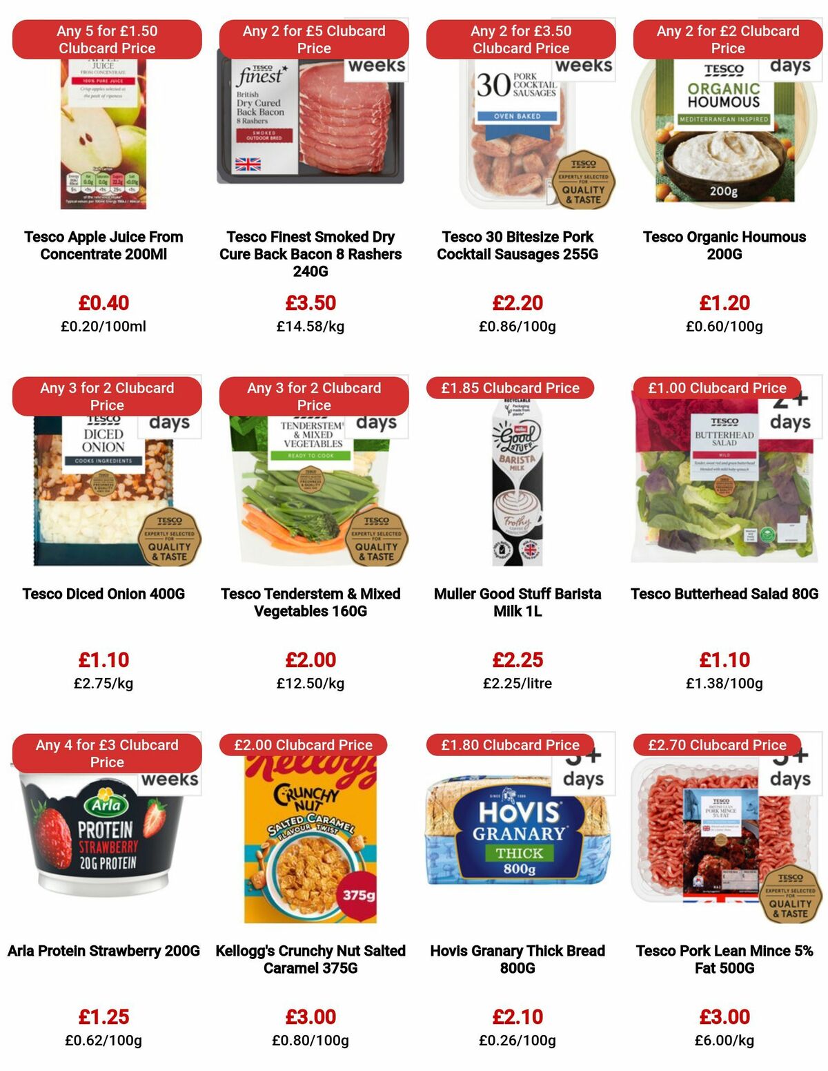 TESCO Offers from 6 July