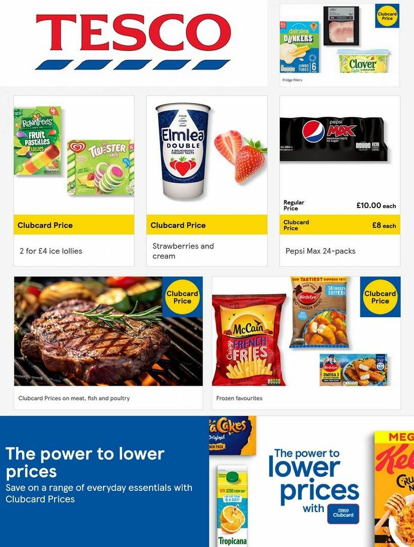 TESCO Offers from 13 July