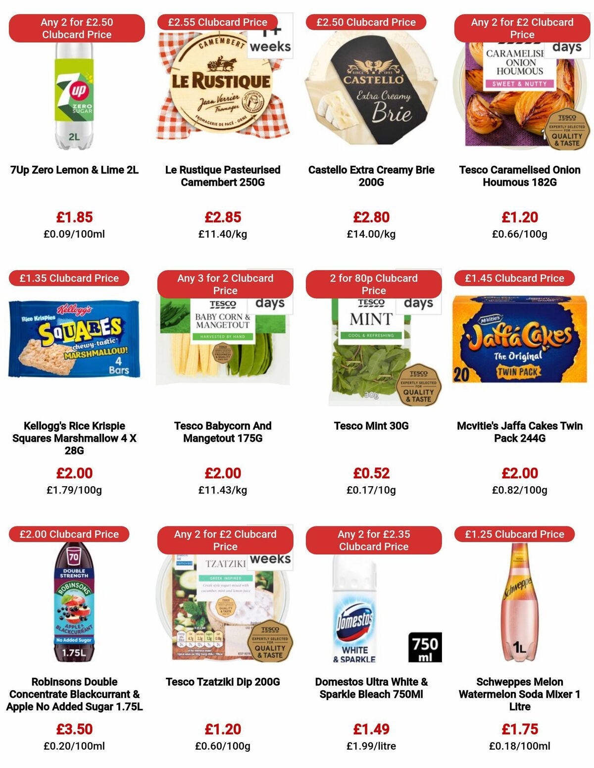 TESCO Offers from 13 July