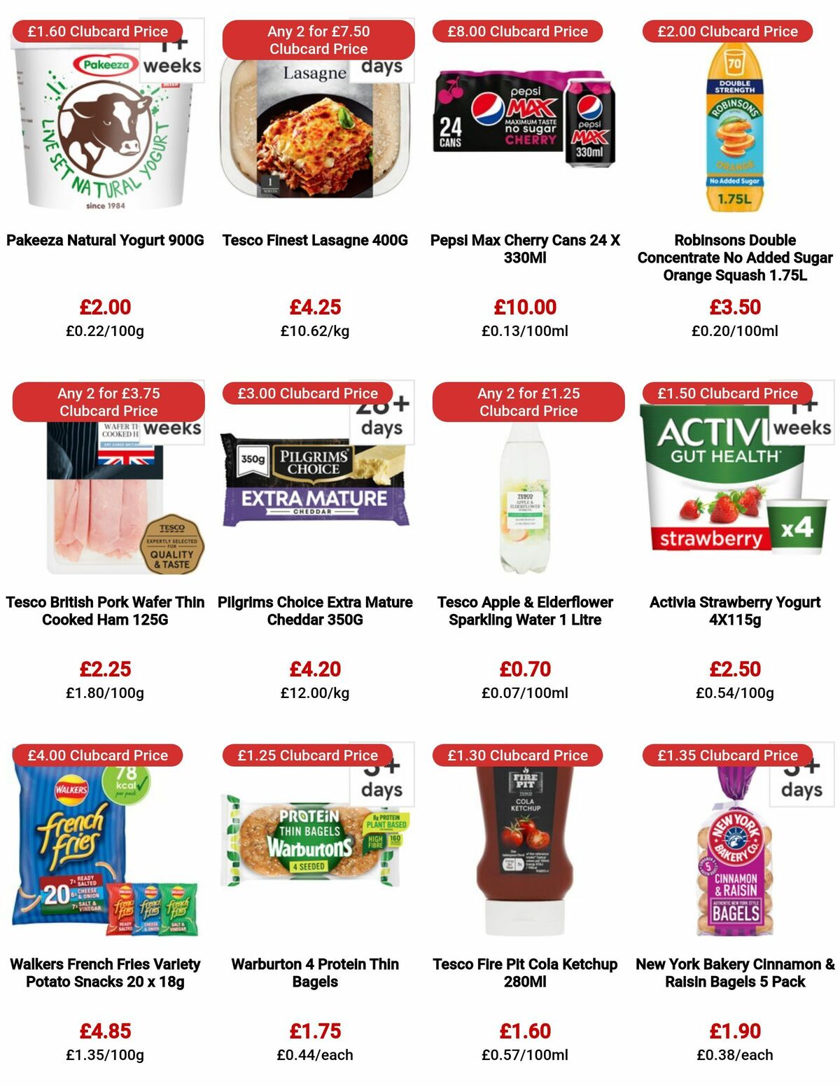 TESCO Offers from 13 July