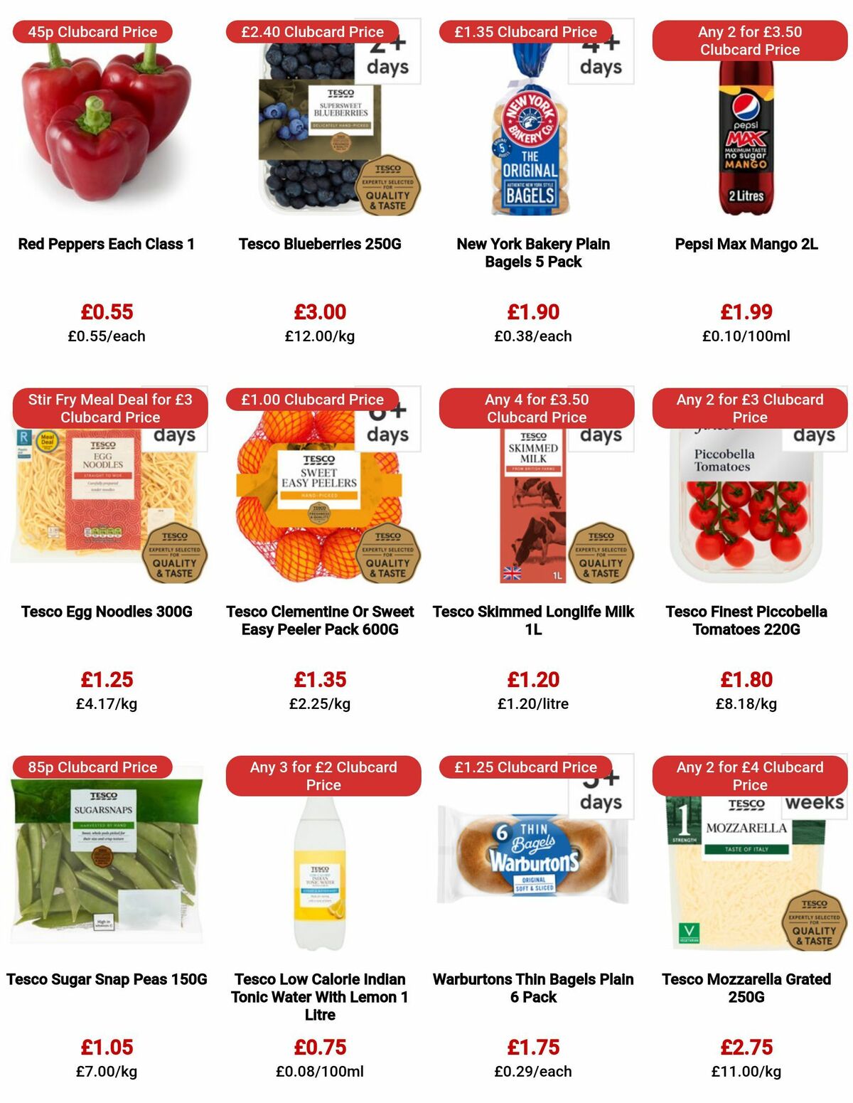 TESCO Offers from 13 July