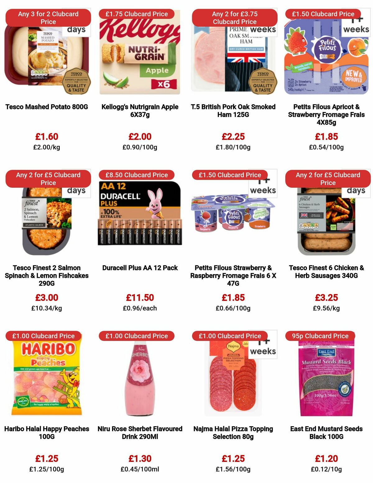 TESCO Offers from 13 July