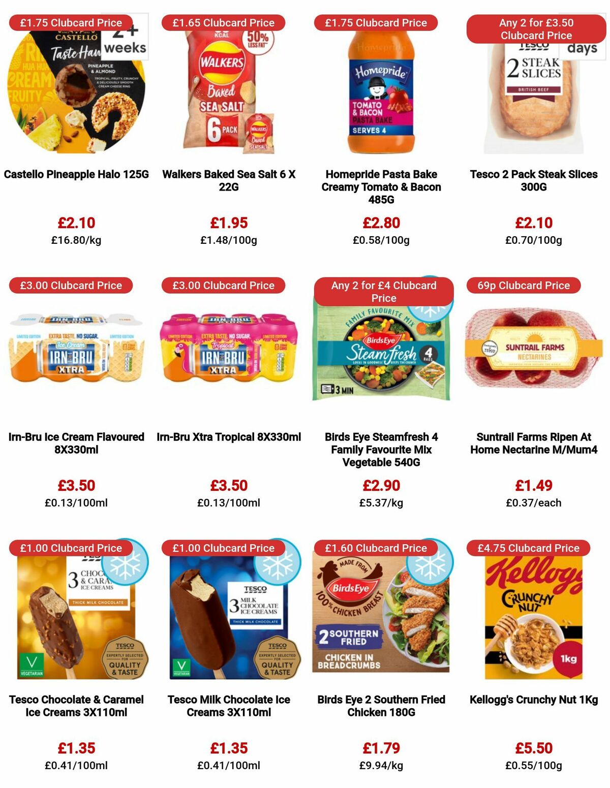 TESCO Offers from 13 July