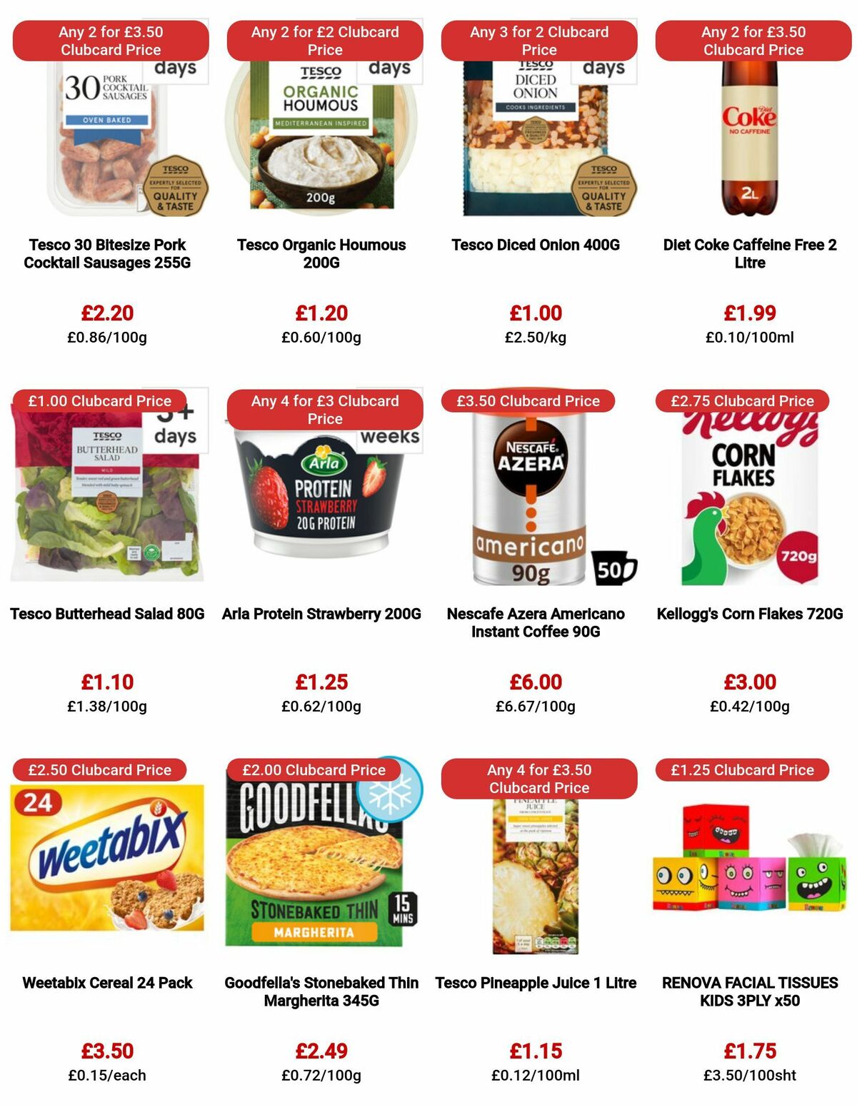 TESCO Offers from 20 July