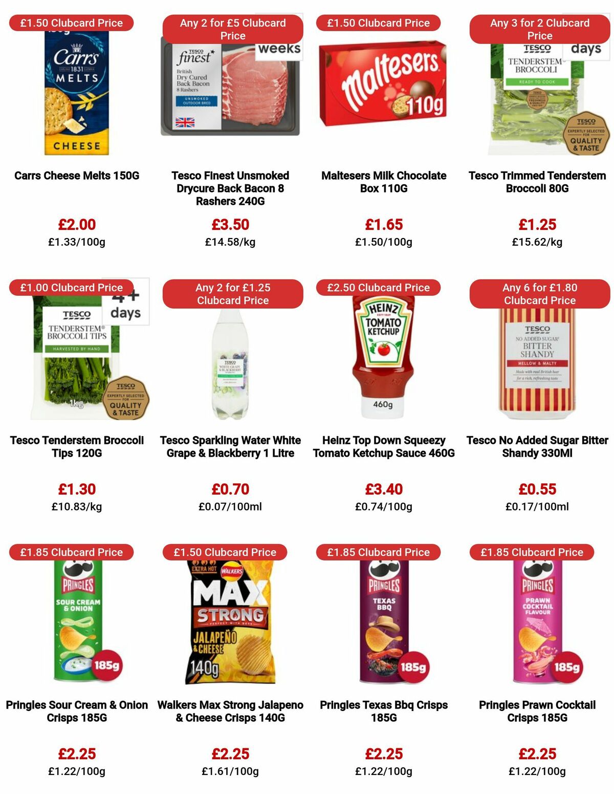 TESCO Offers from 20 July