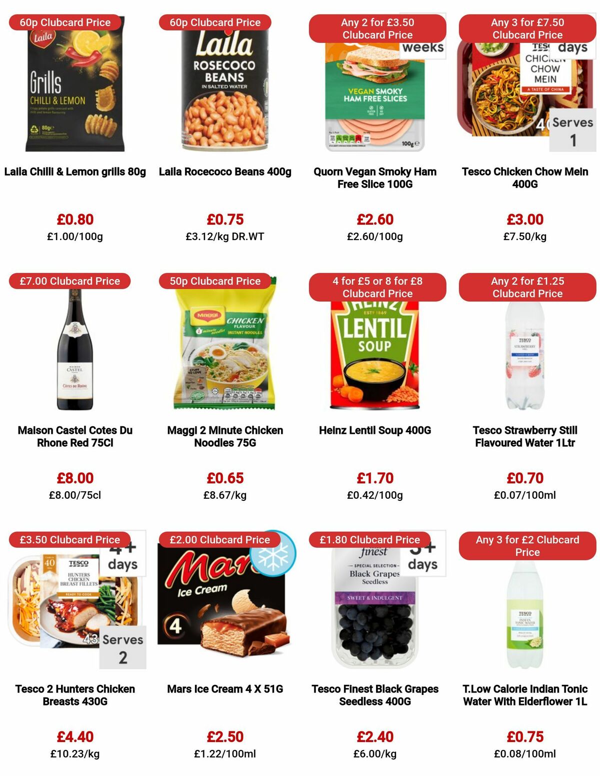 TESCO Offers from 20 July
