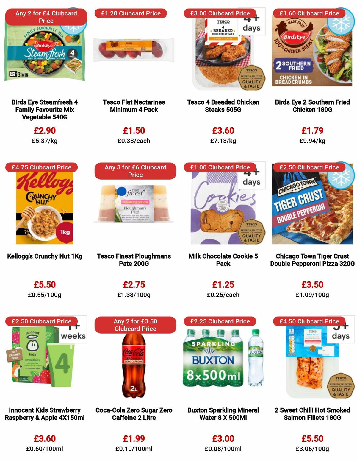 TESCO Offers from 20 July