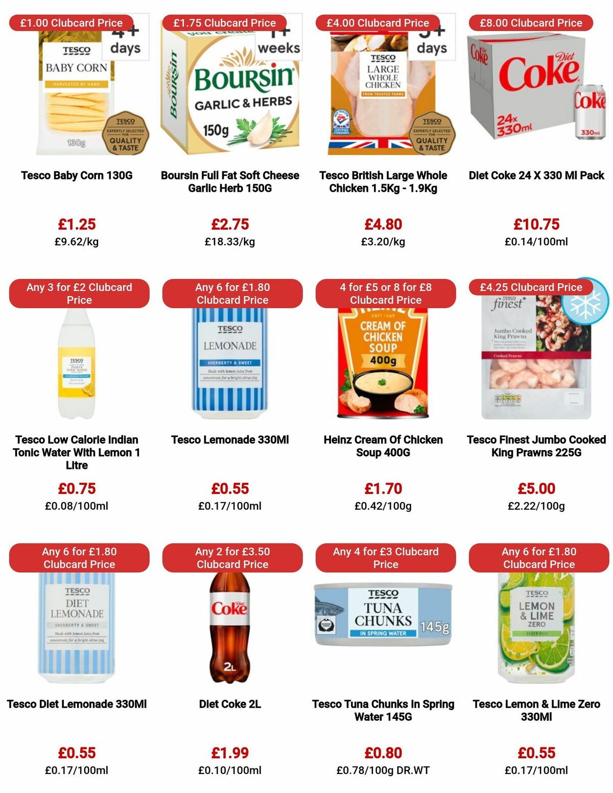 TESCO Offers from 20 July