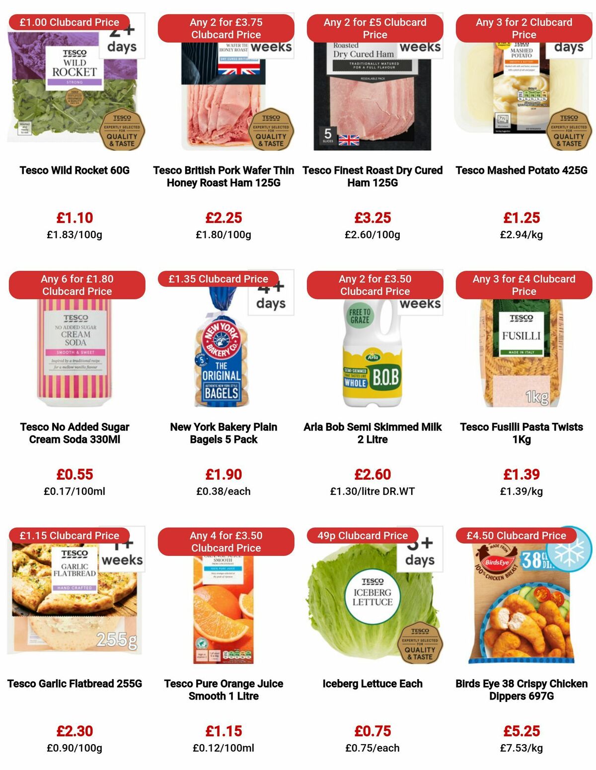 TESCO Offers from 20 July