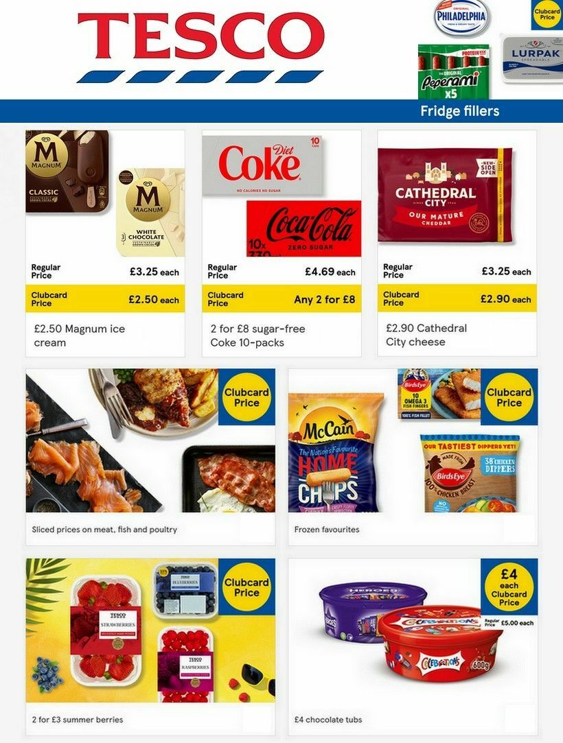 TESCO Offers from 3 August