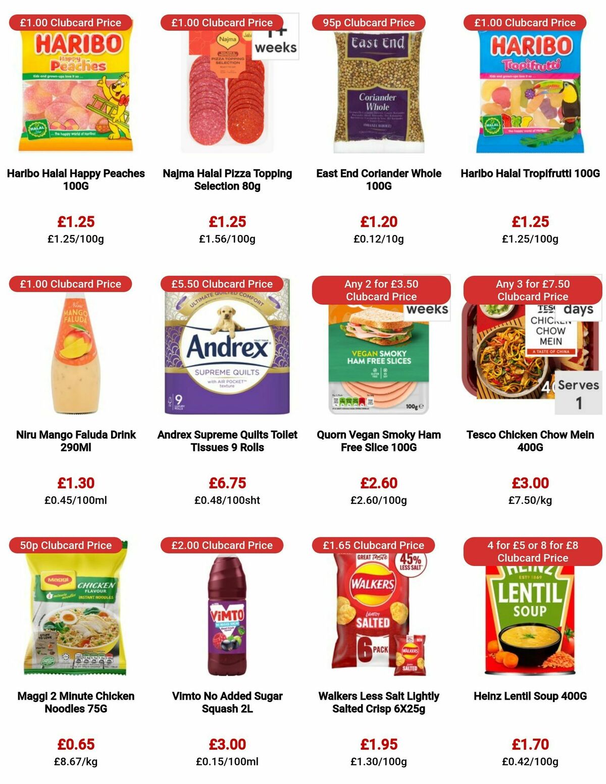 TESCO Offers from 3 August