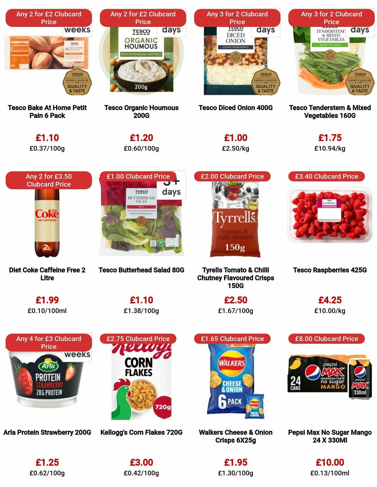 TESCO Offers from 17 August