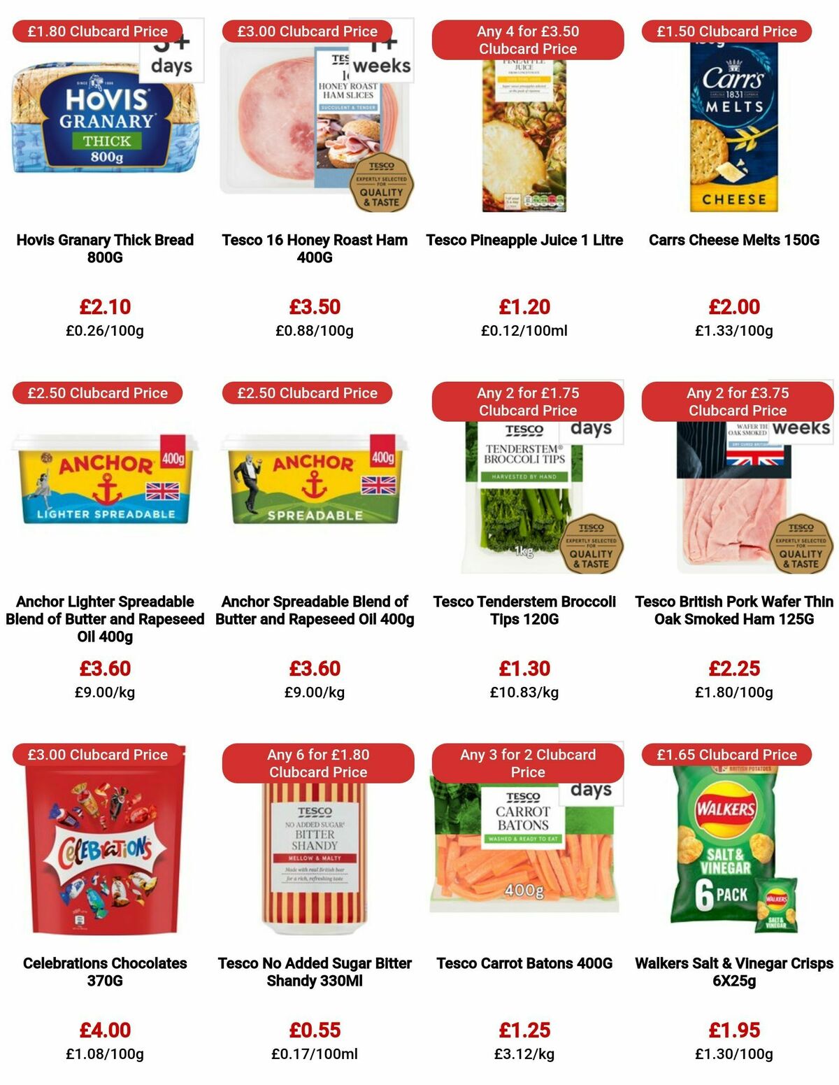 TESCO Offers from 17 August