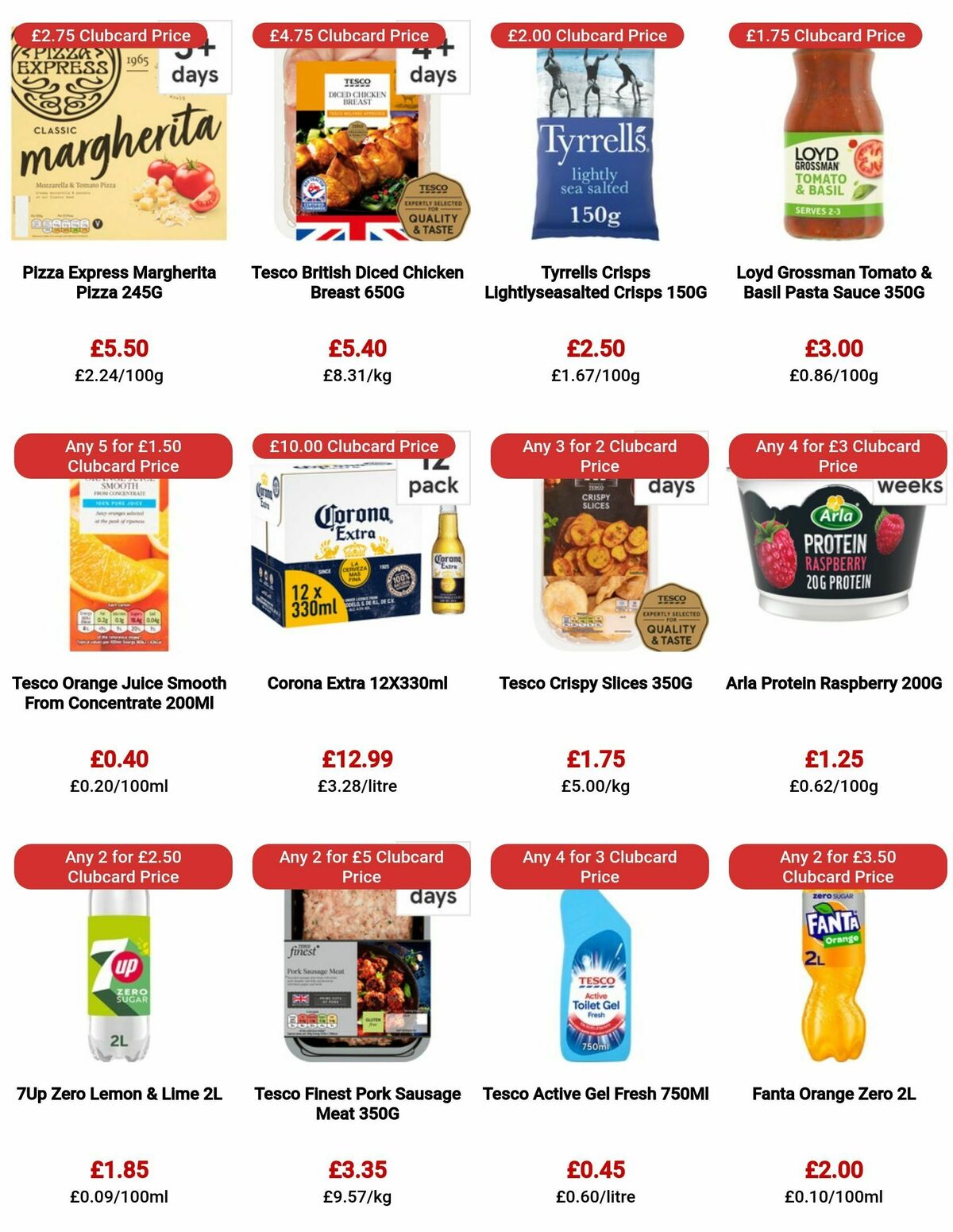 TESCO Offers from 17 August